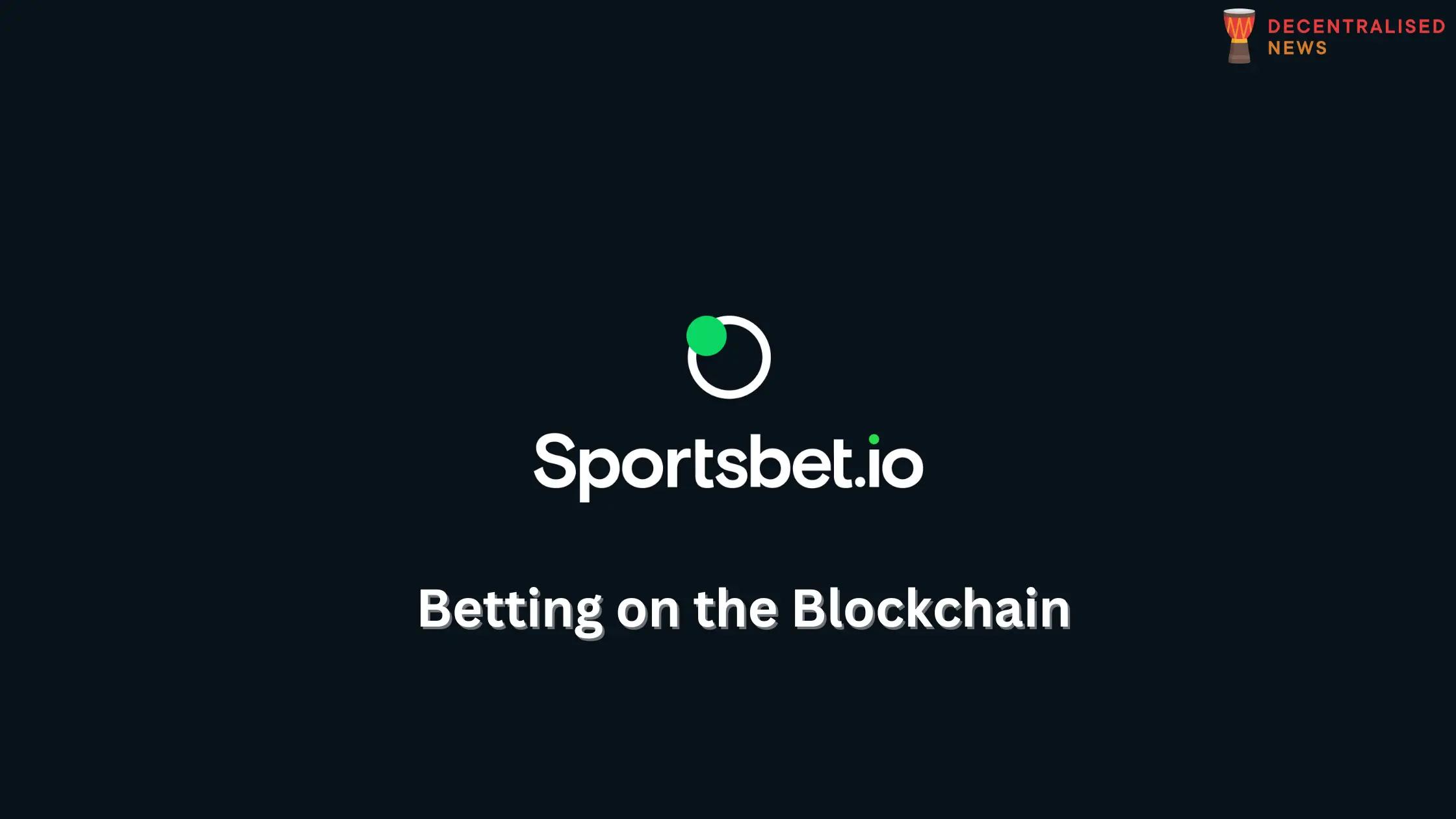 Sportsbet.io Crypto Sportsbook & Casino